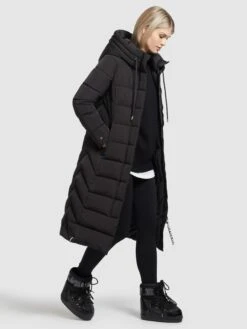 Khujo Wintermäntel Mantel Gamber Frauen Schwarz -Khujo 65c754e494973f472fe1ed815f227955