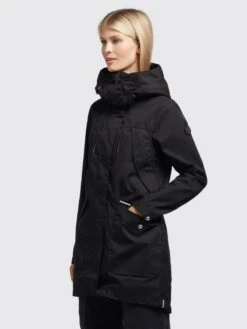 Khujo Jacken Parka Aira 3 Frauen Schwarz -Khujo 668037aac8ac356d4b8c634bc1bbb110