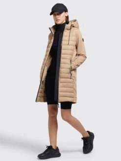 Khujo Wintermäntel Übergangsjacke RUTH MATT Frauen Beige -Khujo 6763f58669be0b1bda0125b825d91512
