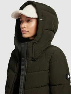 Khujo Winterjacken Jacke Fames Frauen Dunkelgrün -Khujo 67e601ff27e1ed64d7c26f4a4bb28802