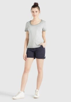 Khujo T-Shirts T-Shirt Pergola Frauen Dunkelgrau / Graumeliert -Khujo 68803d45e502bfd3d536ed0a66cdccf2