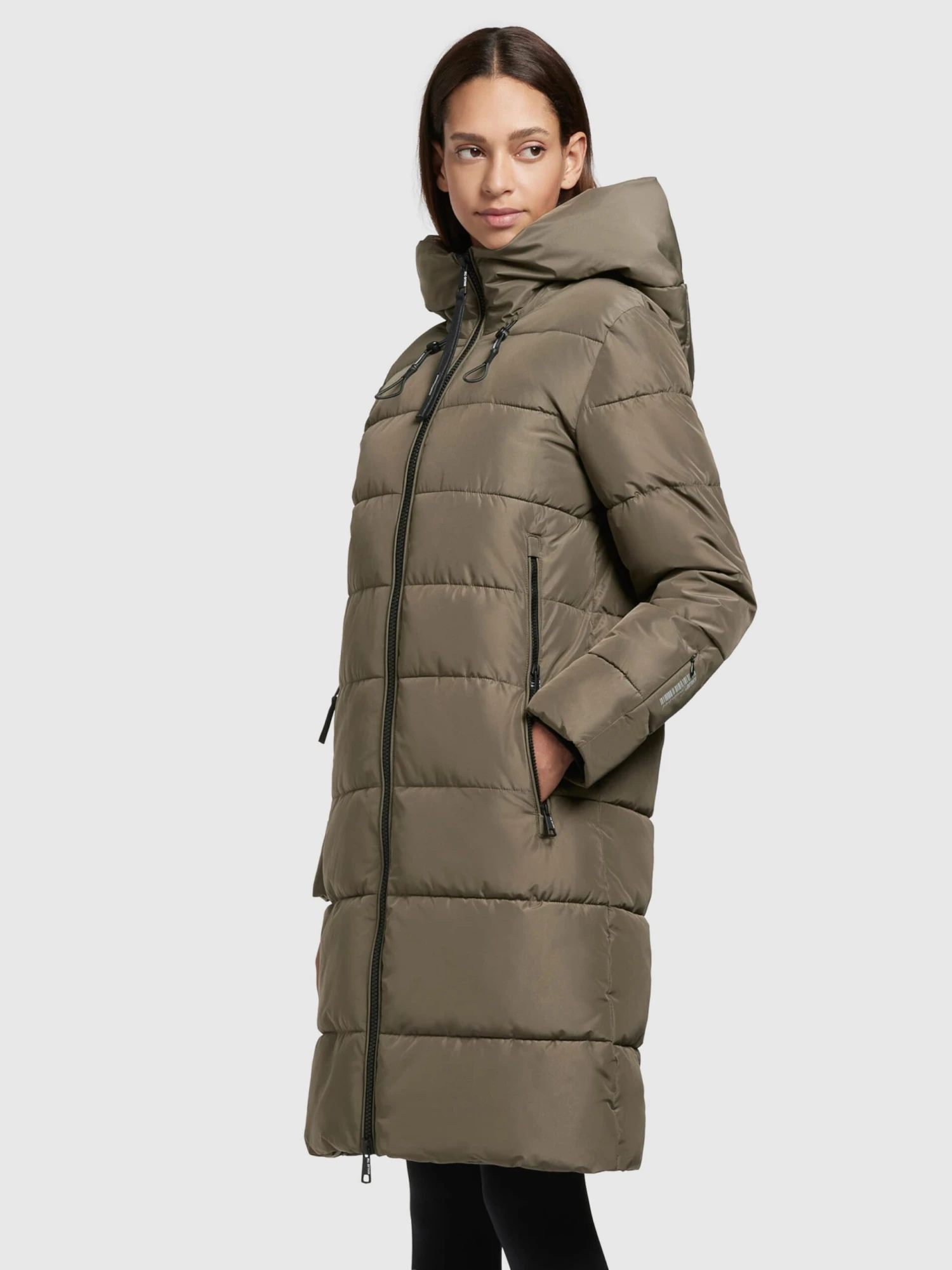 Khujo Wintermäntel Mantel Jilias 3 Frauen Khaki 7 Khujo Wintermäntel Mantel Jilias 3 Frauen Khaki – Bild 5