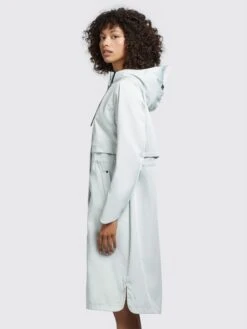 Khujo Übergangsmäntel Mantel Jomana Frauen Pastellblau -Khujo 6b342583b5e97e86eac2c3d81fd61620