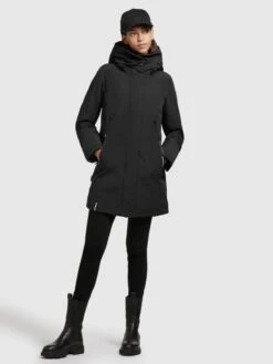 Khujo Winterjacken Jacke Viona 3 Frauen Schwarz -Khujo 6cbb67ca8fe2a8c7143f138461d1f61a