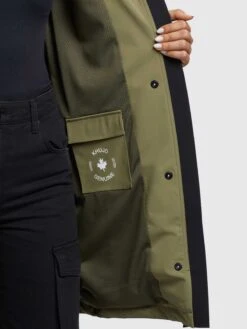 Khujo Jacken Parka Jonna Frauen Oliv -Khujo 6e35b0d25e837125f4bc89b351216157