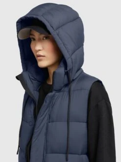 Khujo Westen Weste Tourin Frauen Marine -Khujo 6e67ba4285b02dbf9560a8fd6f59b857