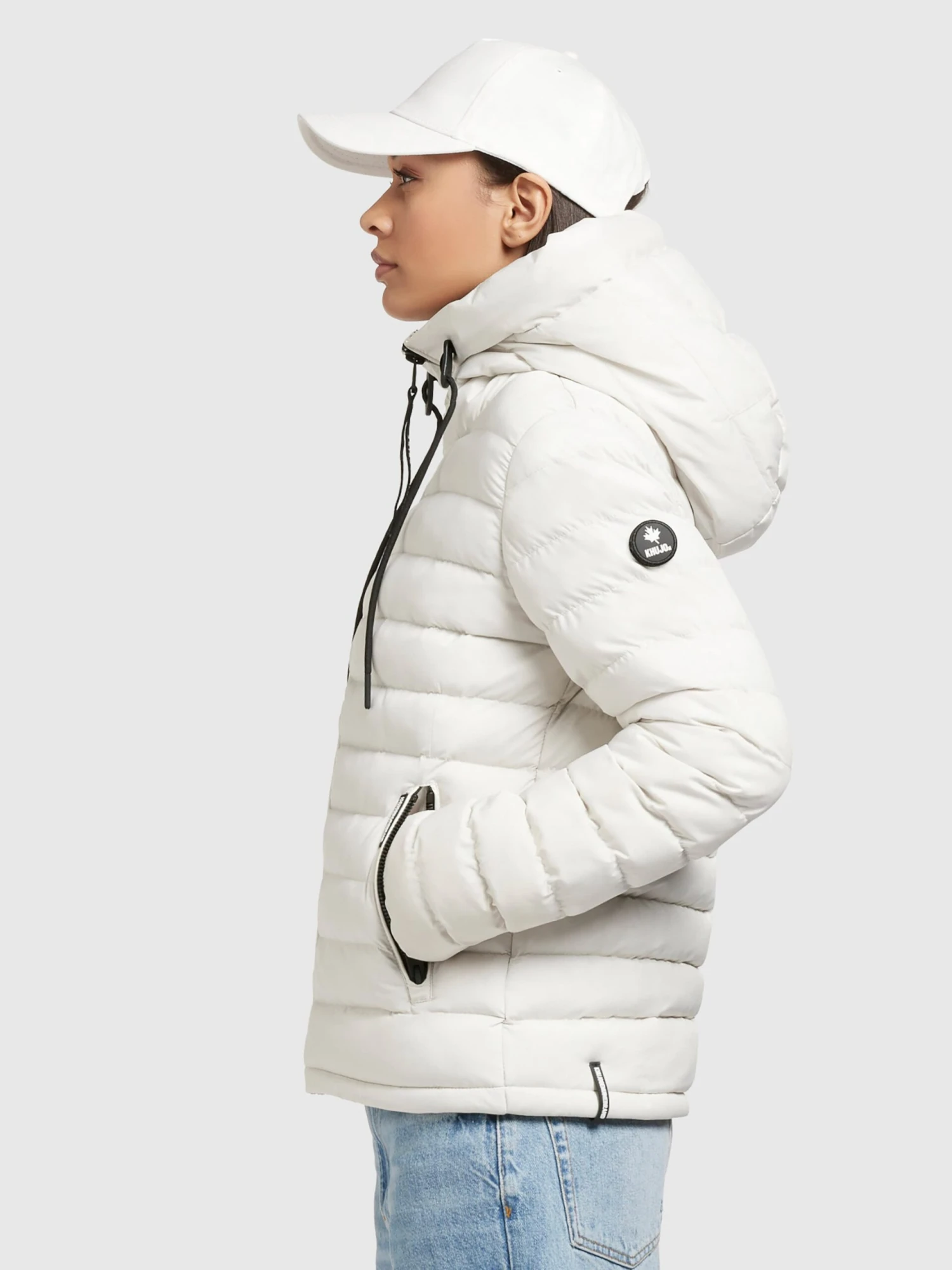 Khujo Übergangsjacken Jacke Lovina Frauen Weiß 7 Khujo Übergangsjacken Jacke Lovina Frauen Weiß – Bild 5