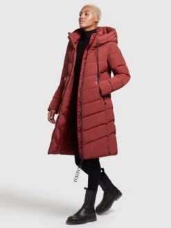 Khujo Wintermäntel Winterjacke Ayleena Frauen Rostrot -Khujo 6f9f6bfd5d31c619080dc8c0bb5c45a9