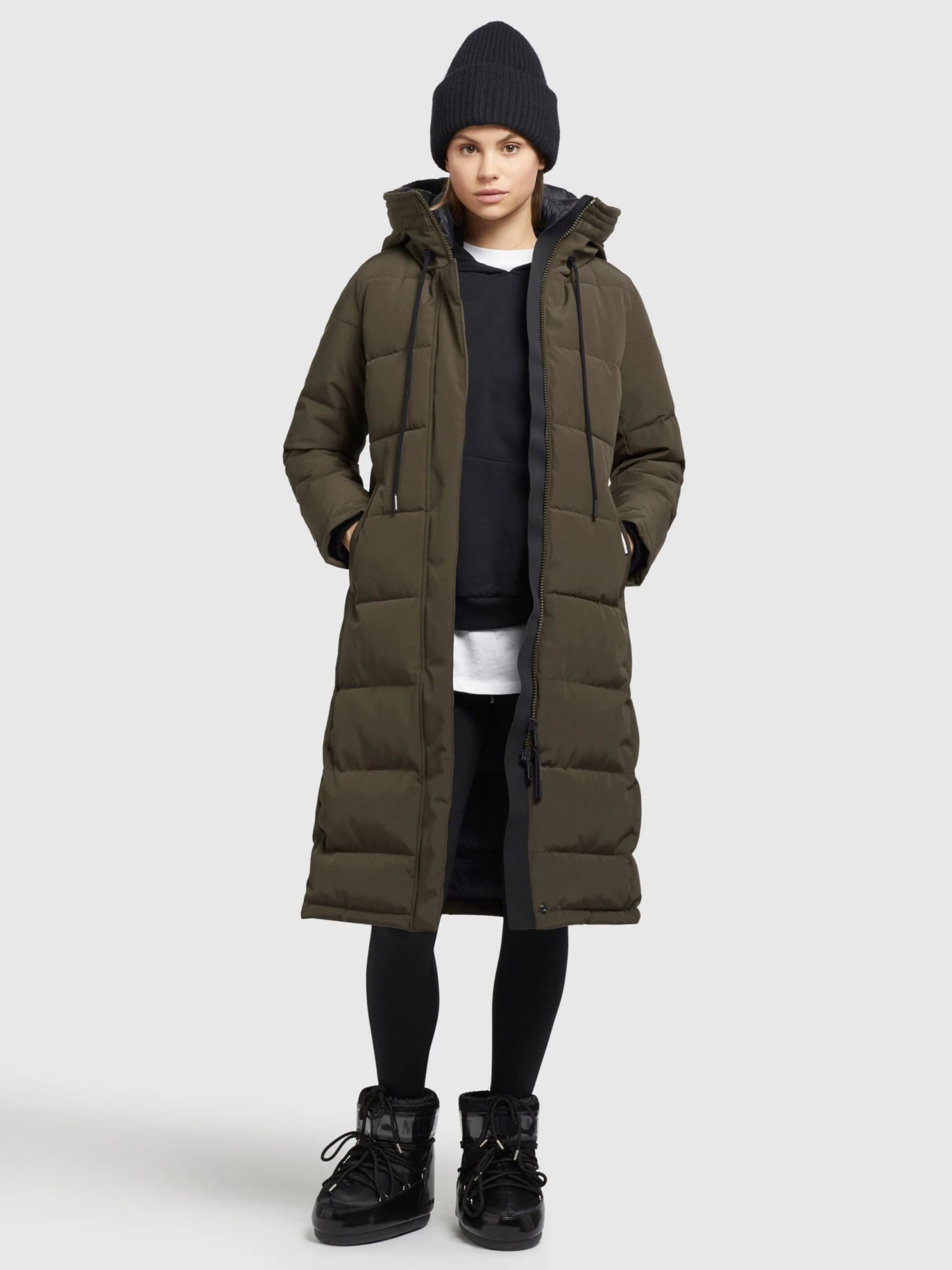Khujo Wintermäntel Mantel Rugg Frauen Oliv 5 Khujo Wintermäntel Mantel Rugg Frauen Oliv – Bild 3