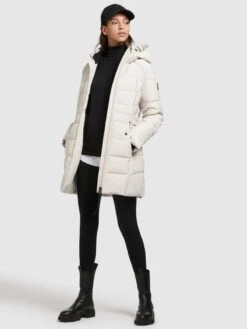 Khujo Kurzmäntel Jacke Amary Frauen Offwhite 15 Khujo Kurzmäntel Jacke Amary Frauen Offwhite -Khujo 700537c8e62e063ded7daef41b31d1b9