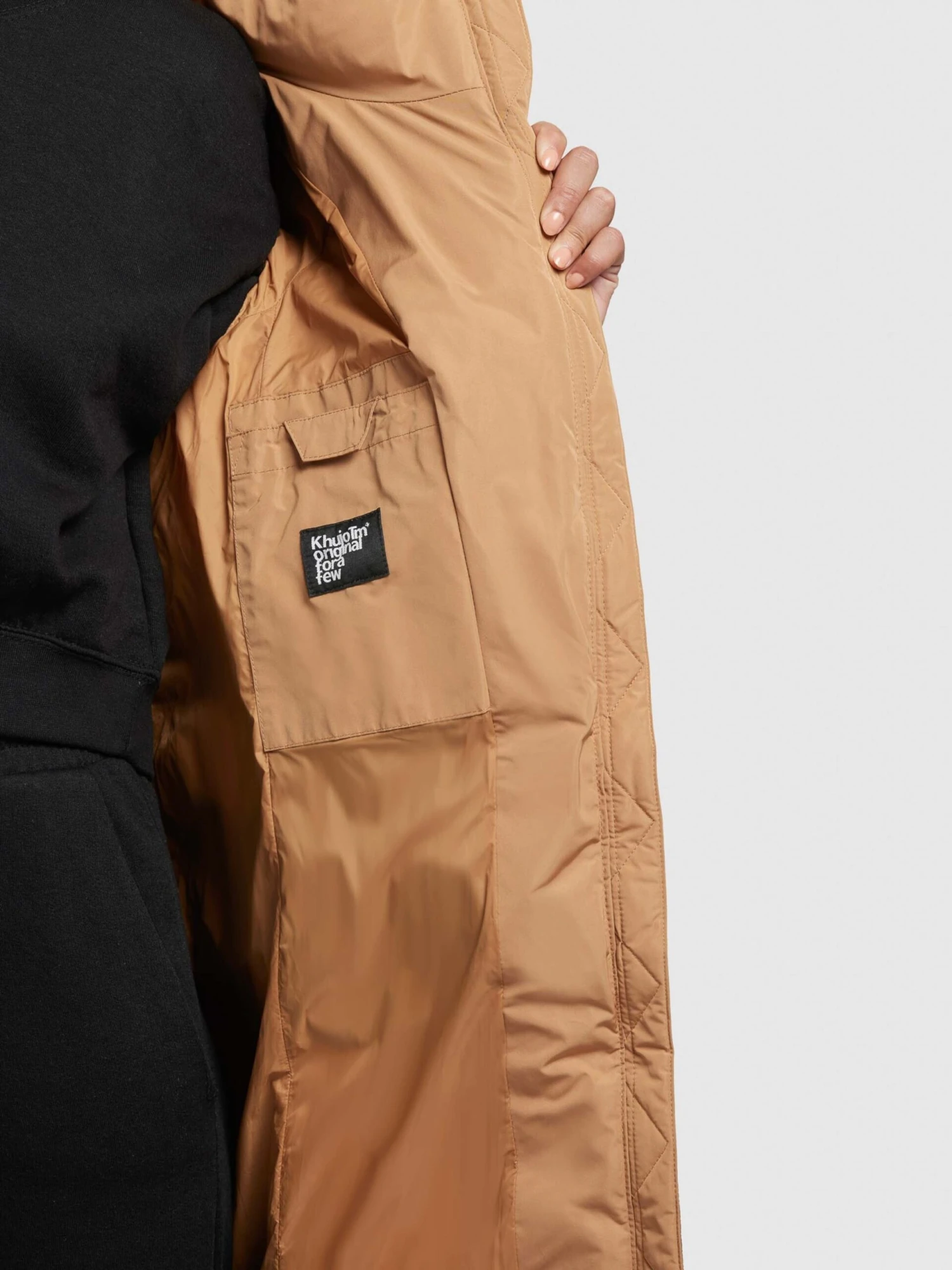 Khujo Übergangsmäntel Mantel Klayd Frauen Ocker 10 Khujo Übergangsmäntel Mantel Klayd Frauen Ocker – Bild 8