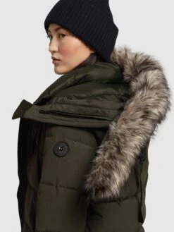 Khujo Wintermäntel Mantel LOLL Frauen Khaki -Khujo 702b765b83f5aa585d9a52627f82a8ff