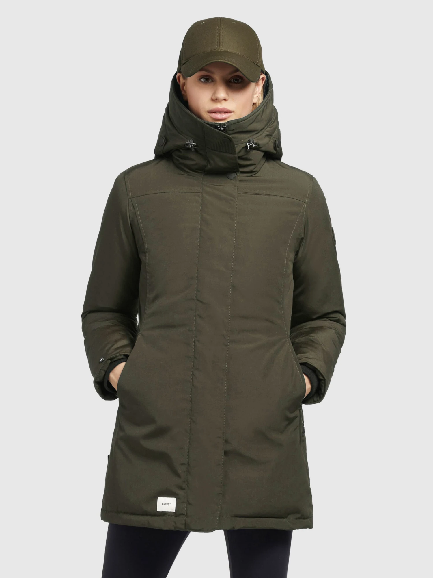 Khujo Winterjacken Jacke Kanda 2 Frauen Oliv 4 Khujo Winterjacken Jacke Kanda 2 Frauen Oliv – Bild 2