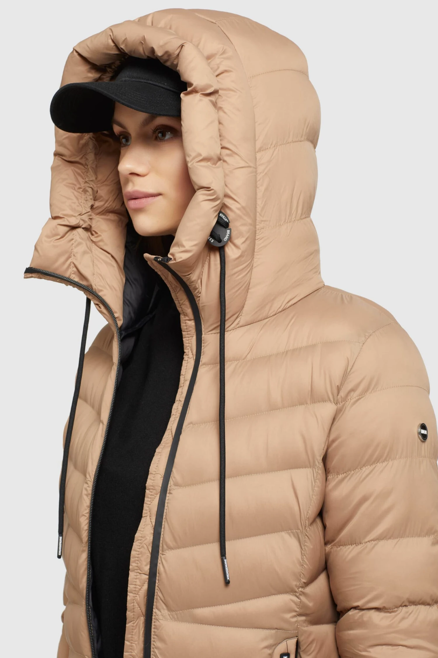 Khujo Wintermäntel Mantel Ingram 2 Frauen Dunkelbeige 9 Khujo Wintermäntel Mantel Ingram 2 Frauen Dunkelbeige – Bild 7