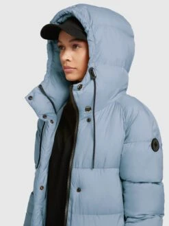 Khujo Wintermäntel Mantel Frauen Hellblau -Khujo 759c8511e17d7431af65ddd2f3954594