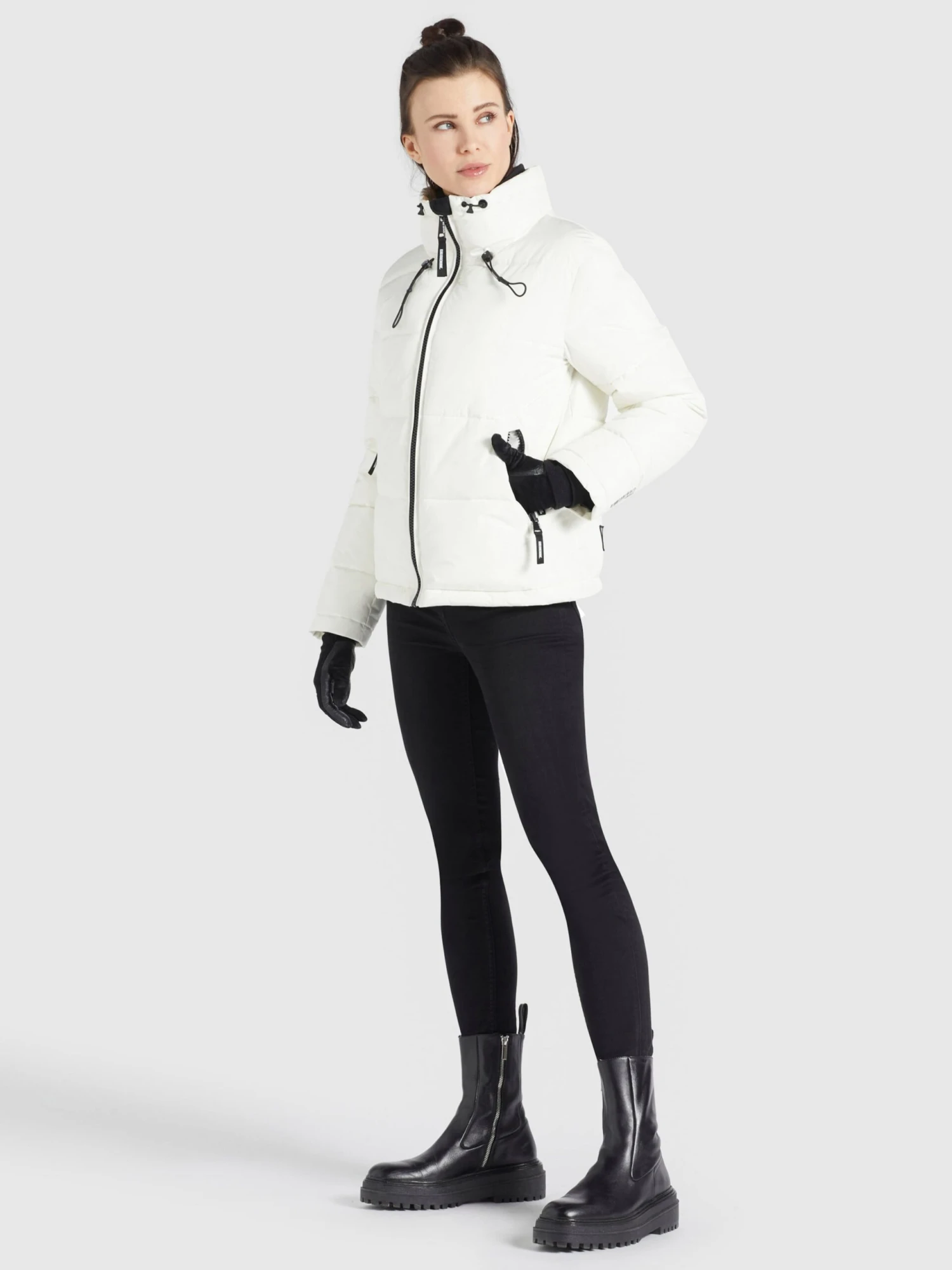 Khujo Winterjacken Jacke Tuba Frauen Weiß 5 Khujo Winterjacken Jacke Tuba Frauen Weiß – Bild 3