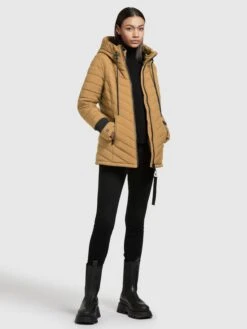 Khujo Winterjacken Winterjacke Frauen Camel -Khujo 771a94a31a41ccc3d5fcacbc621fdaeb