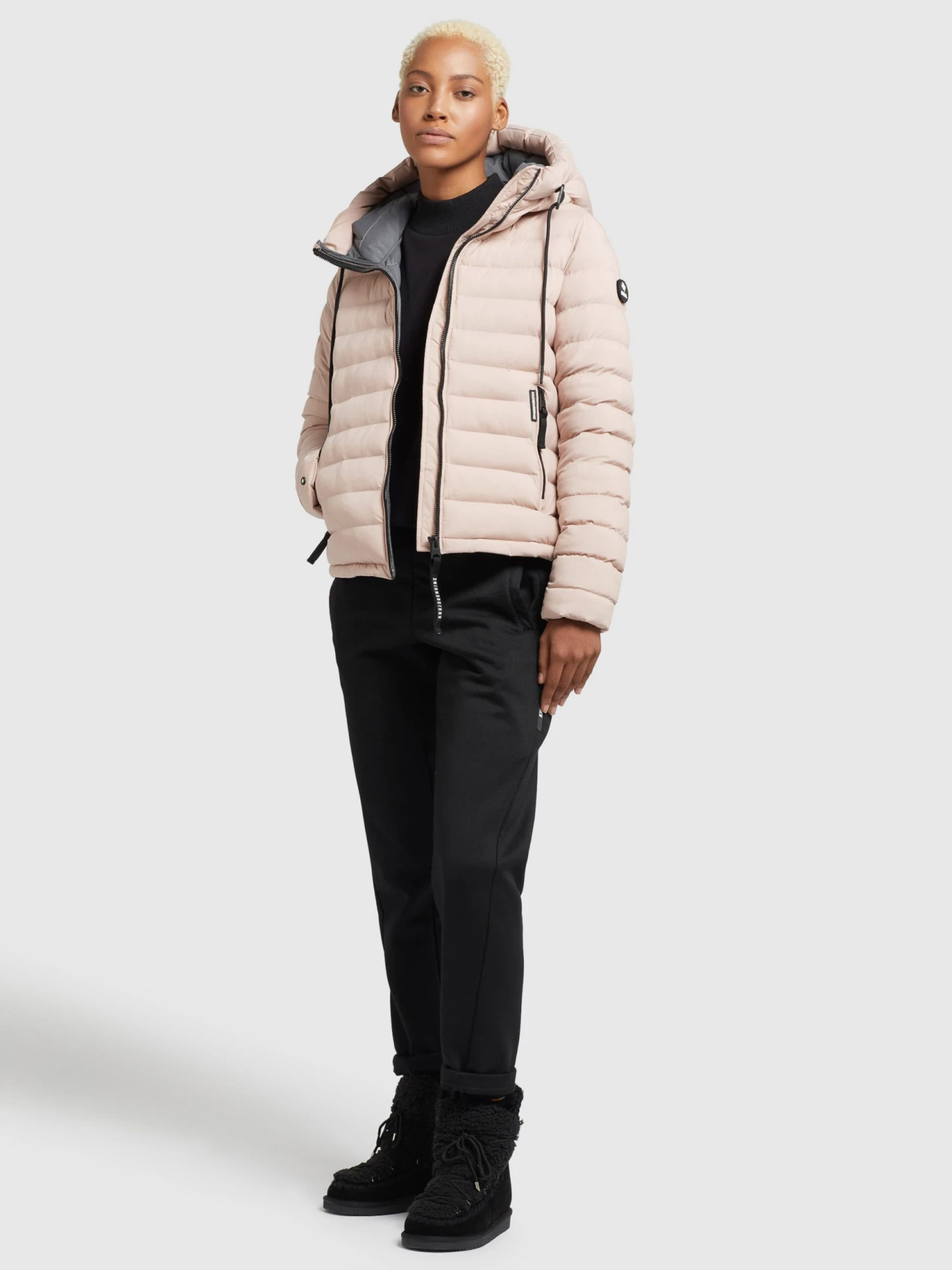 Khujo Übergangsjacken Jacke Lovina Frauen Puder 8 Khujo Übergangsjacken Jacke Lovina Frauen Puder – Bild 6