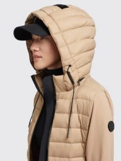 Khujo Wintermäntel Übergangsjacke RUTH MATT Frauen Beige -Khujo 78b79c68ab5052f8f8a02c81e3f8da9a