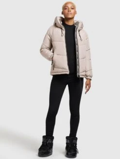 Khujo Winterjacken Jacke Esila Frauen Puder -Khujo 78c93d10d68a32d71ae0c9039ea2df3a