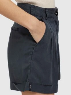 Khujo Hosen Loosefit Shorts Elida Frauen Dunkelblau -Khujo 799c2ca8d8adc10345077decb231ca09