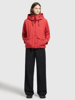 Khujo Übergangsjacken Übergangsjacke BLAIR Frauen Rot -Khujo 7be508db224fc49935a776311458731e