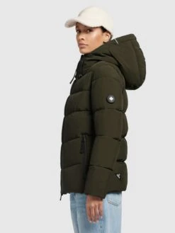 Khujo Winterjacken Jacke Fames Frauen Dunkelgrün -Khujo 7c14279bc64568216d7dcc1bdad583d4