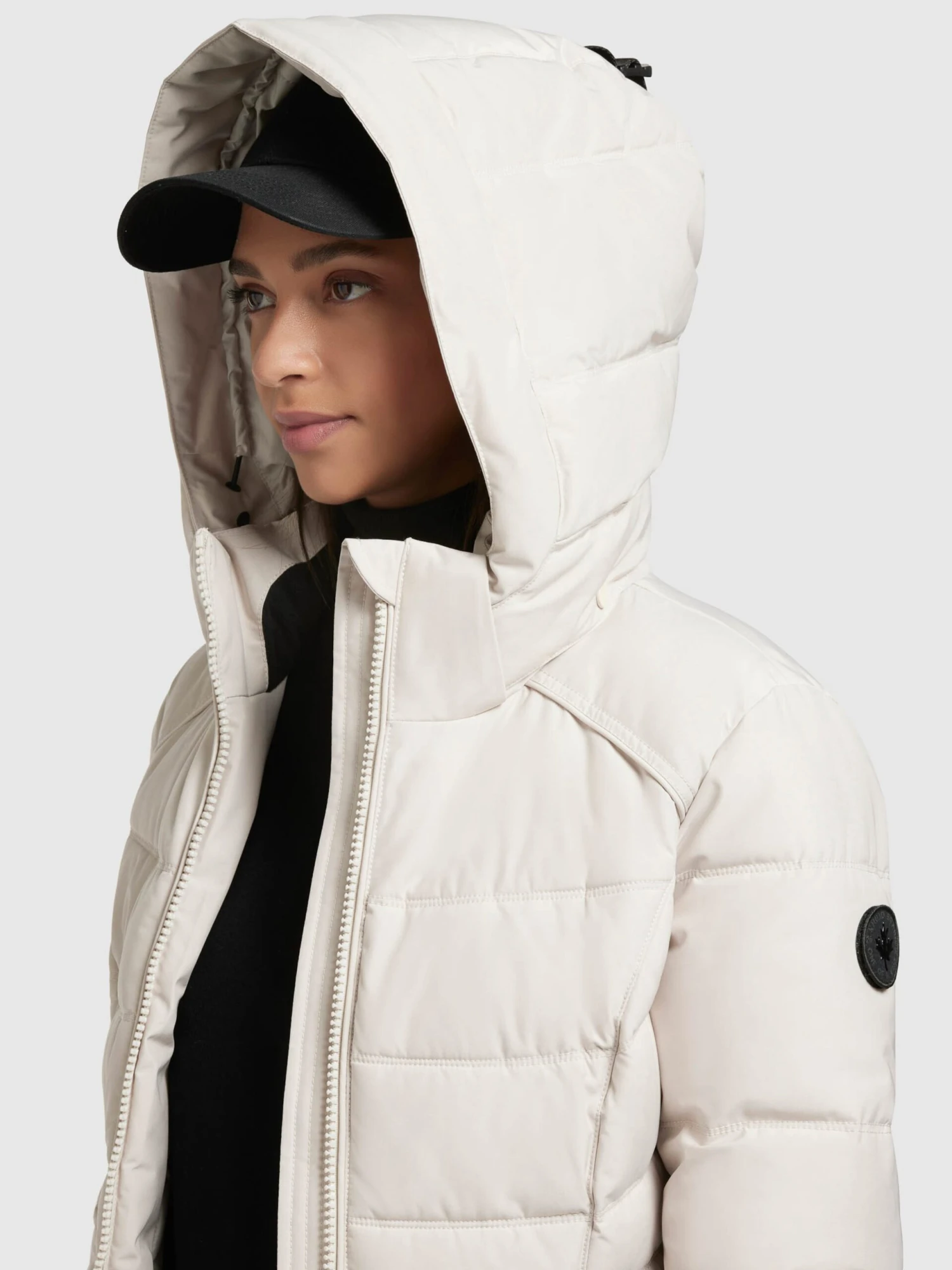 Khujo Kurzmäntel Jacke Amary Frauen Offwhite 9 Khujo Kurzmäntel Jacke Amary Frauen Offwhite – Bild 7