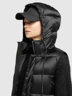 Khujo Westen Weste Tourin Frauen Schwarz -Khujo 819744f77053b675bab2765b19d05b59