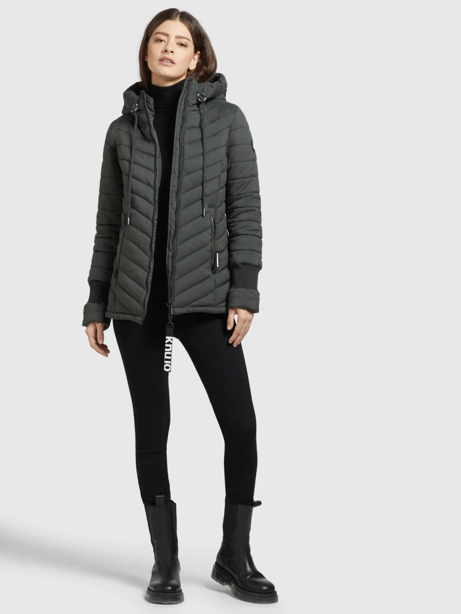 Khujo Winterjacken Jacke Patt Frauen Tanne 5 Khujo Winterjacken Jacke Patt Frauen Tanne – Bild 3