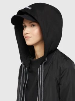 Khujo Übergangsjacken Jacke Persee Frauen Schwarz -Khujo 83803191e1e086b944527a4aa1b8b7a2