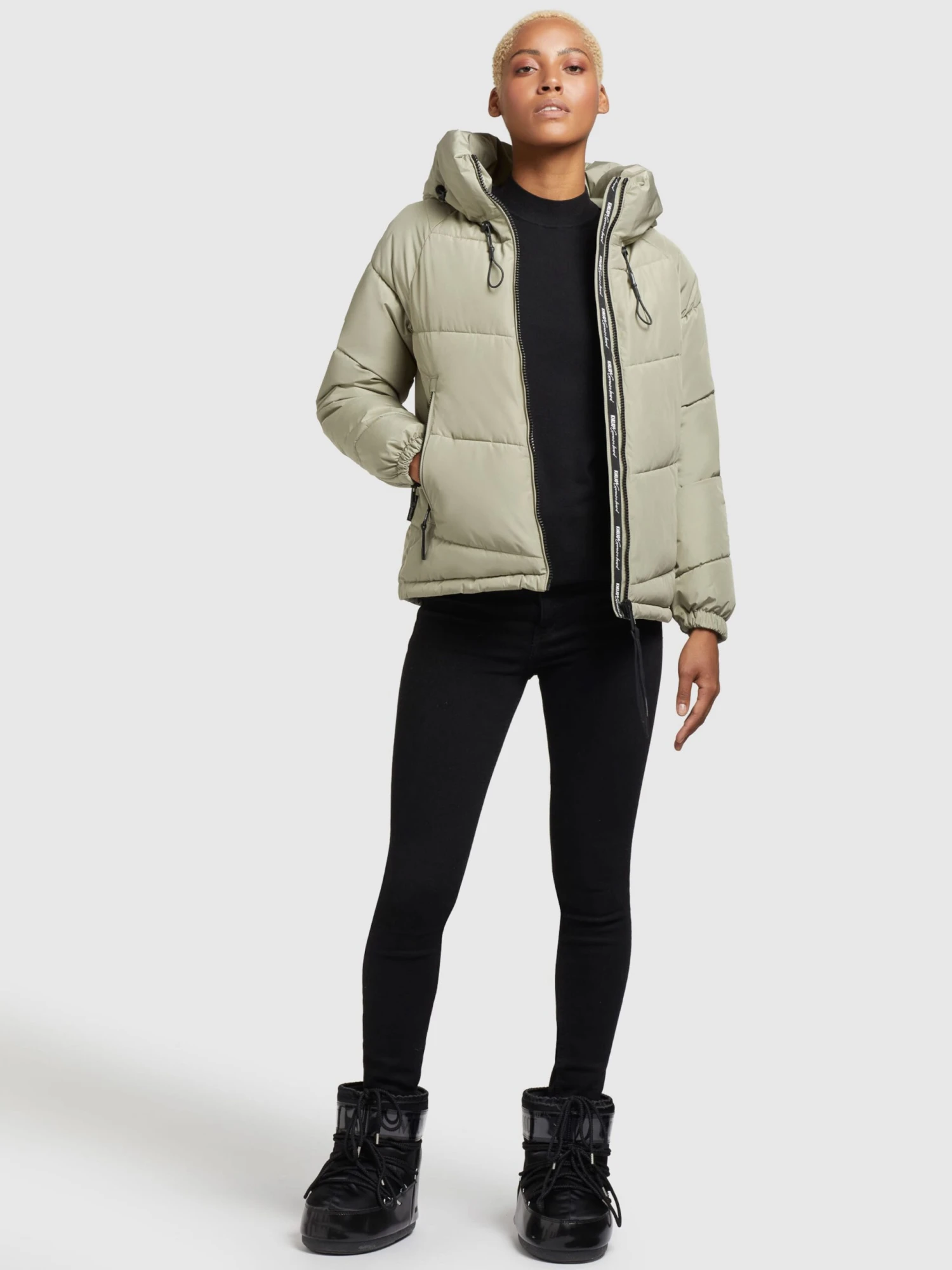 Khujo Winterjacken Jacke Esila 3 Frauen Hellgrün 5 Khujo Winterjacken Jacke Esila 3 Frauen Hellgrün – Bild 3