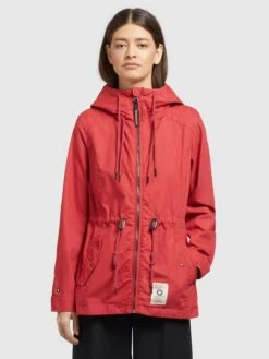 Khujo Übergangsjacken Jacke SESIA Frauen Rot -Khujo 86aa3009bf2a61412101f36724776dc5
