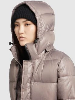 Khujo Winterjacken Jacke Gerda Shiny Frauen Beige -Khujo 86f1630d904918f0c94f73808539c90b