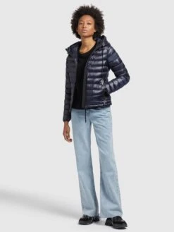 Khujo Übergangsjacken Jacke Lovina Frauen Dunkelblau -Khujo 887f931ca41234e878c8ce515b76c3a2