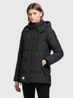 Khujo Winterjacken Jacke Eunice Frauen Schwarz 14 Khujo Winterjacken Jacke Eunice Frauen Schwarz -Khujo 8932686814d8763e76f20ebfe671ef88