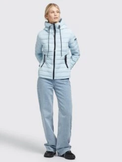 Khujo Übergangsjacken Winterjacke LOVINA4 MATT Frauen Hellblau -Khujo 8b123605f7fde5bb3b0a807c5a464452