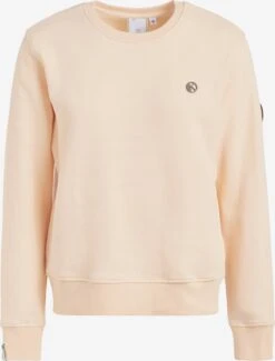 Khujo Sweatshirts Sweatshirt Lisel Frauen Apricot