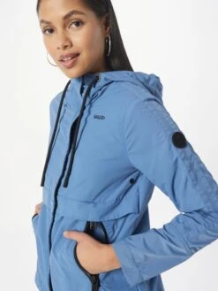 Khujo Übergangsjacken Jacke Zahira Frauen Taubenblau -Khujo 8d7ce0bed577bb45b354c5c8ee4af02b
