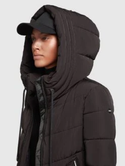 Khujo Wintermäntel Wintermantel Ayleena Frauen Schwarz -Khujo 8eeb525859603e5aef331184513747ba