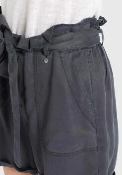 Khujo Hosen Loosefit Shorts Poppy Frauen Dunkelgrau -Khujo 8efdd4813d2a9adb423a95fa9a85252d