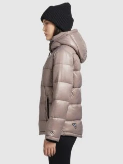 Khujo Winterjacken Jacke Gerda Shiny Frauen Beige -Khujo 8f8f72135881c459ea4c83d0465bcc9a