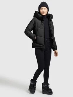Khujo Winterjacken Jacke Esila Frauen Schwarz -Khujo 90c35dc6428569efa30efcf4360e6ca3