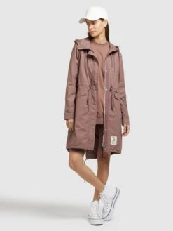 Khujo Parka Mantel NANDA3 Frauen Mauve -Khujo 91f697d532f41f365b83af09872bdc86
