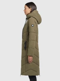 Khujo Winterjacken Winterjacke Aibay Frauen Khaki -Khujo 92a42e39b96c30c6dc04525591694c96