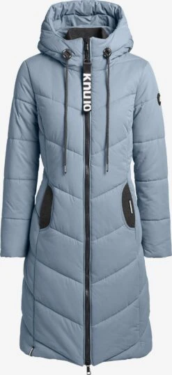 Khujo Wintermäntel Winterjacke Aribay 3 Frauen Taubenblau