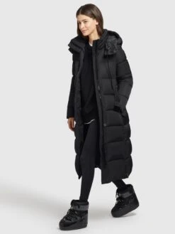 Khujo Wintermäntel Mantel HAZELLE Frauen Schwarz -Khujo 948352e593f36244501495bc9908c5e6