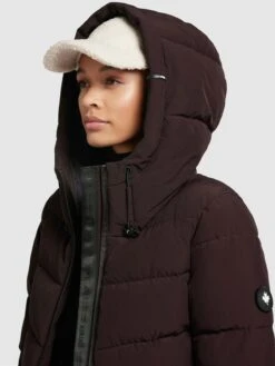 Khujo Winterjacken Jacke Fames Frauen Weinrot -Khujo 96ae7ed3c431aeeaea42fa8387850e82