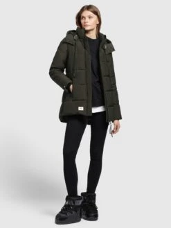 Khujo Winterjacken Jacke Eunice Frauen Oliv -Khujo 99904d1e5c690dda0ccf7e536db040c5