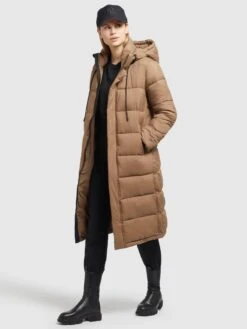 Khujo Wintermäntel Mantel Julina Frauen Hellbraun -Khujo 999d073715cd7217fecac57c7e9c5865